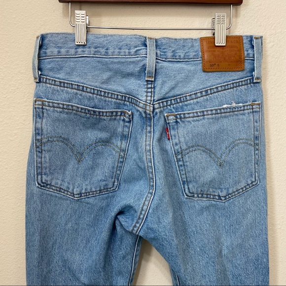 Levi’s button fly distressed jeans - Picture 7 of 7